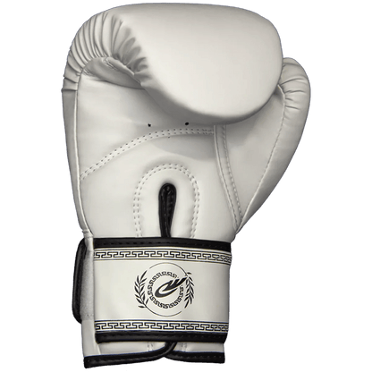 Luva de Muay Thai e Boxe Legendary Edition Branco com Preto
