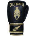 Luva de Muay Thai e  Boxe Legendary Edition - Preto Com Dourado - Olimpo