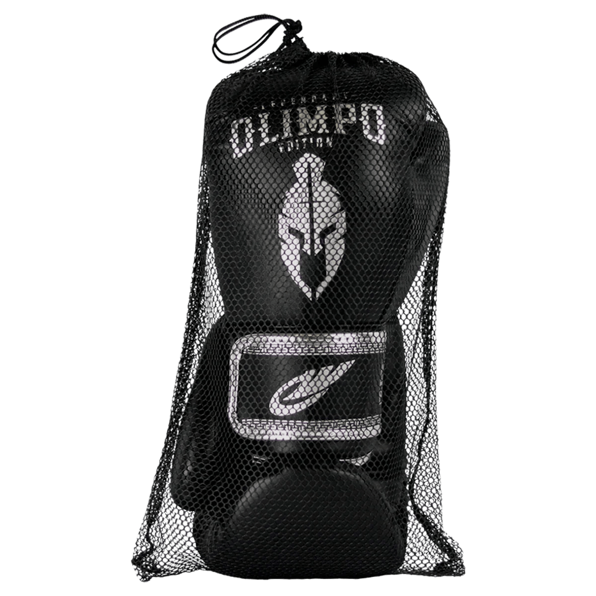 Luva de Muay Thai e Boxe Legendary Edition Preto com Prata