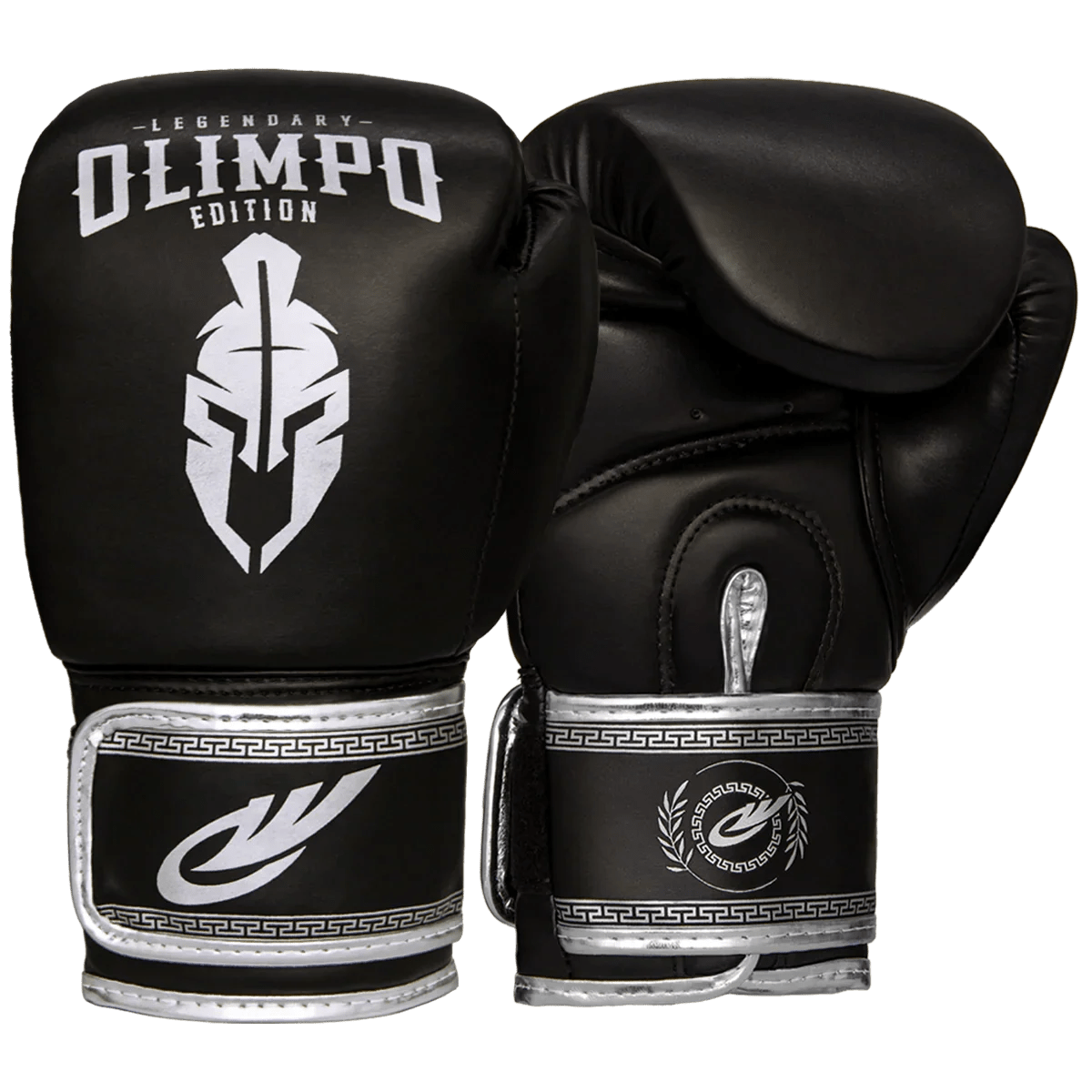 Luva de Muay Thai e Boxe Legendary Edition Preto com Prata