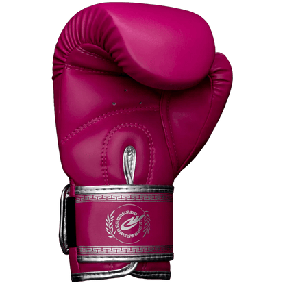 Luva de Muay Thai e Boxe Legendary Edition Rosa com Prata