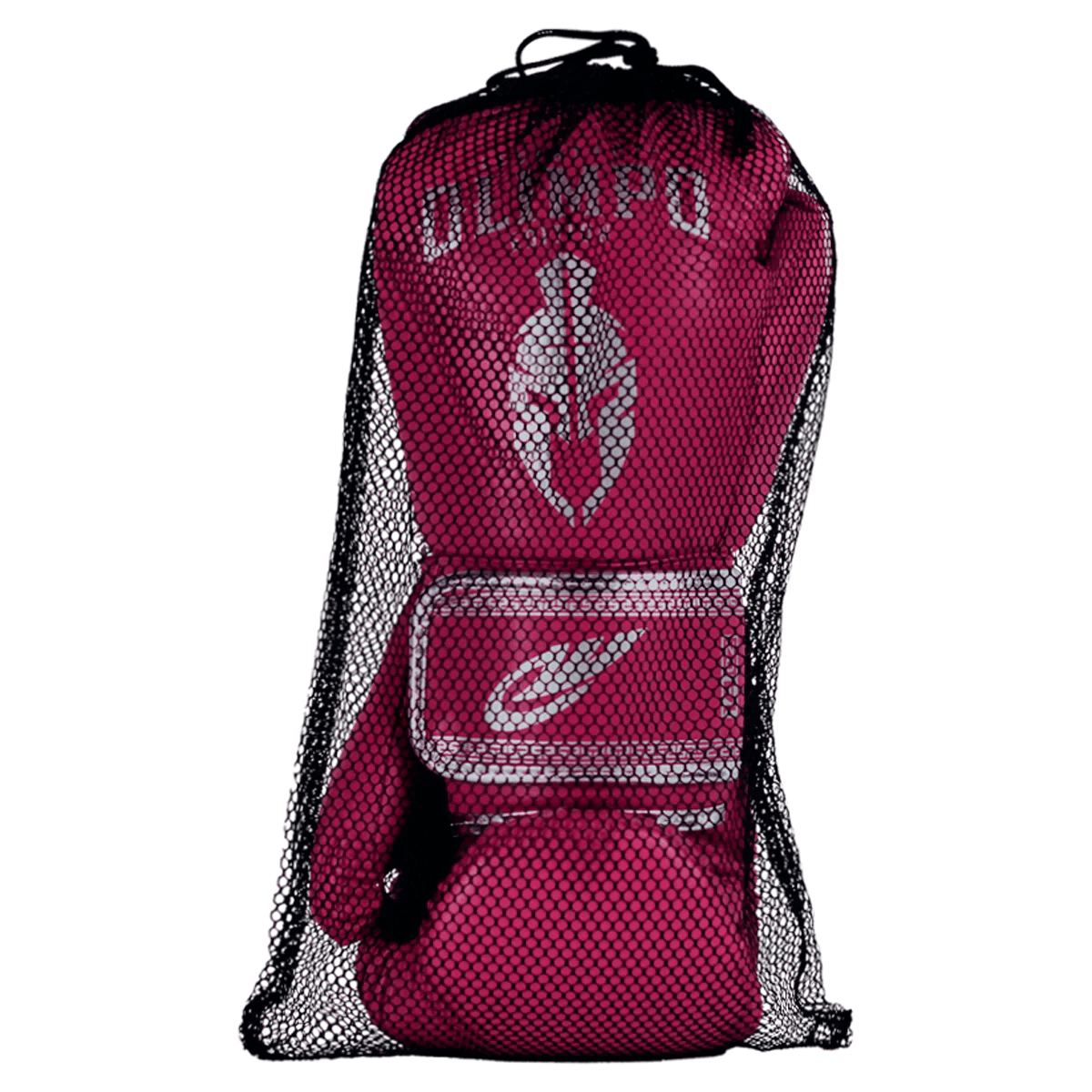 Luva de Muay Thai e Boxe Legendary Edition Rosa com Prata