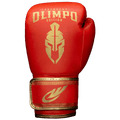 Luva de Muay Thai e Boxe Legendary Edition Vermelho com Dourado