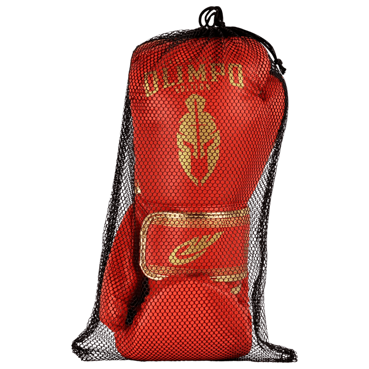 Luva de Muay Thai e Boxe Legendary Edition Vermelho com Dourado