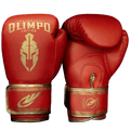 Luva de Muay Thai e Boxe Legendary Edition Vermelho com Dourado