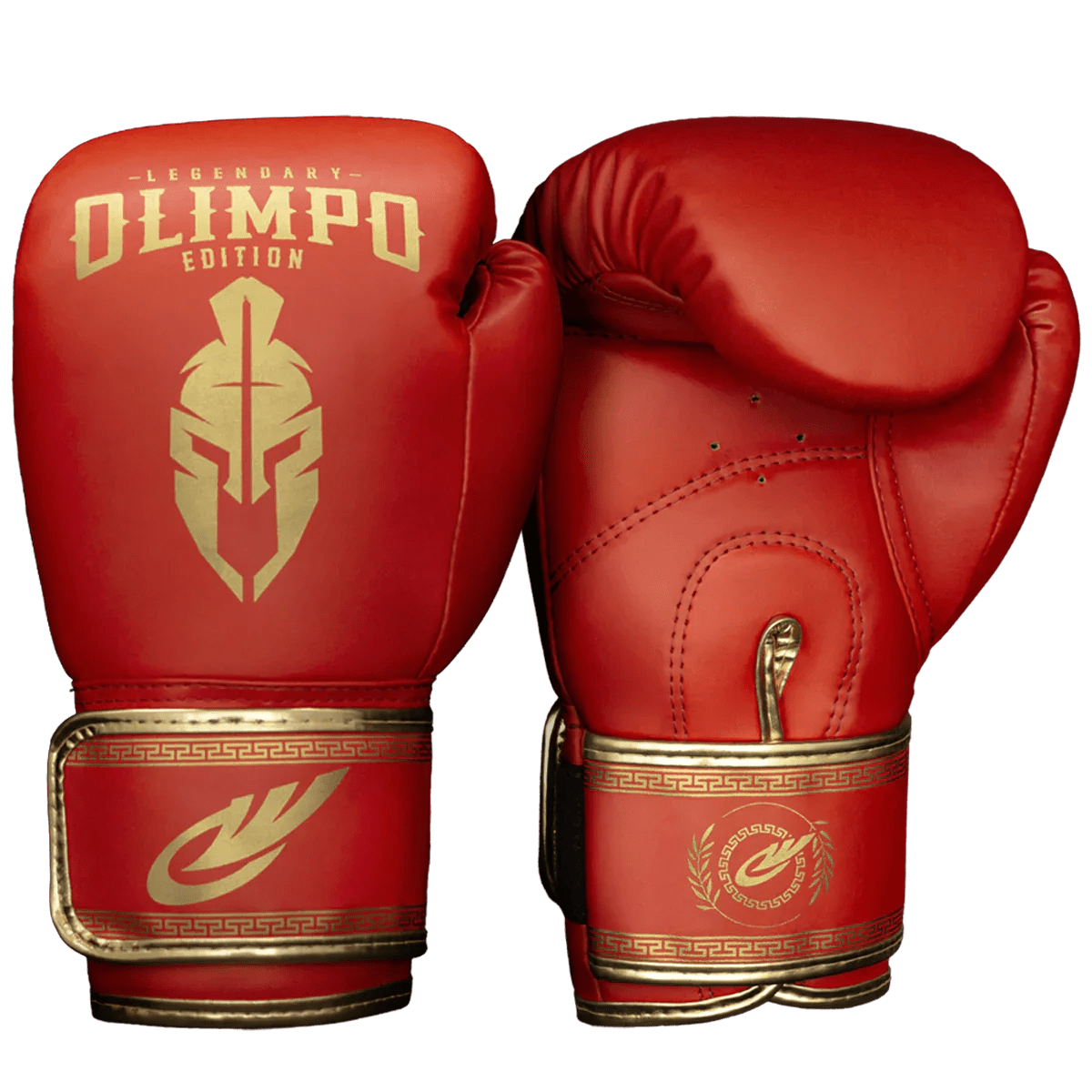 Luva de Muay Thai e Boxe Legendary Edition Vermelho com Dourado