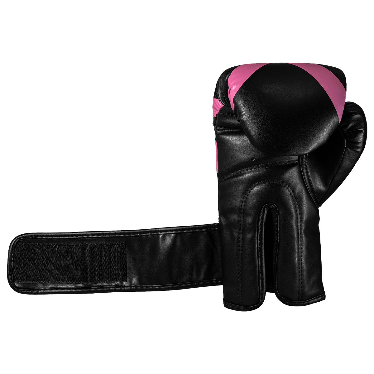 Luva de Boxe e Muay Thai Power-X - Preto e Rosa - Olimpo