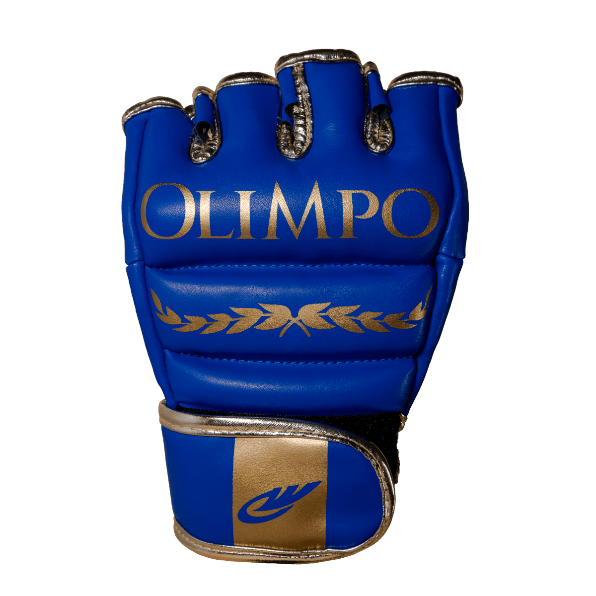 Luva de MMA Olimpo Esportes - Azul Com Dourado - Olimpo