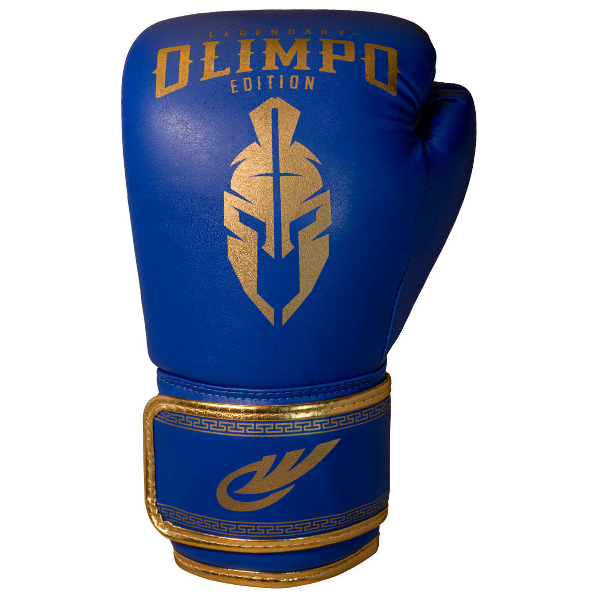 Luva de Boxe e Muay Thai Legendary Edition – Azul com Dourado – Olimpo (foto 3)
