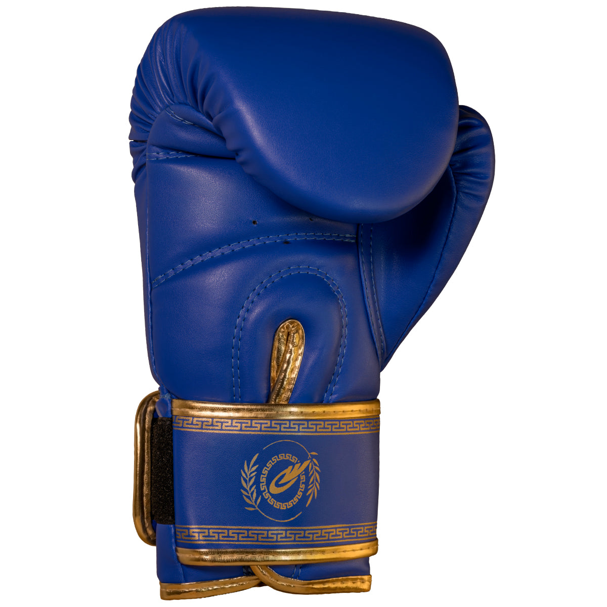 Luva de Boxe e Muay Thai Legendary Edition – Azul com Dourado – Olimpo (foto 2)