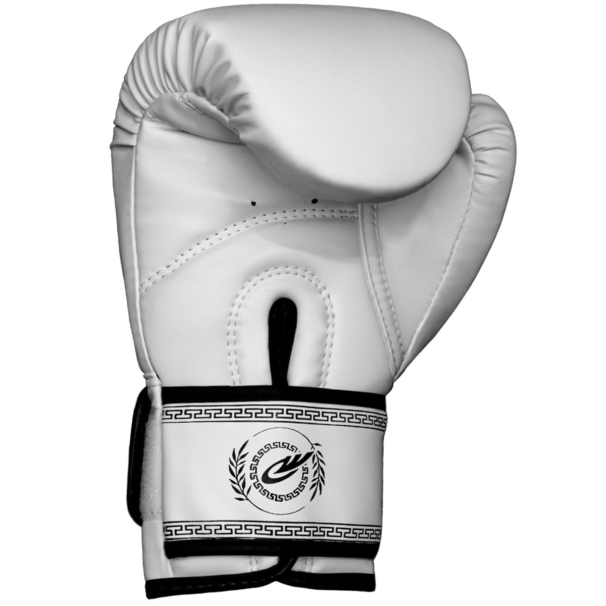 Luva de Boxe e Muay Thai Legendary Edition – Branco com Preto – Olimpo (foto 3)