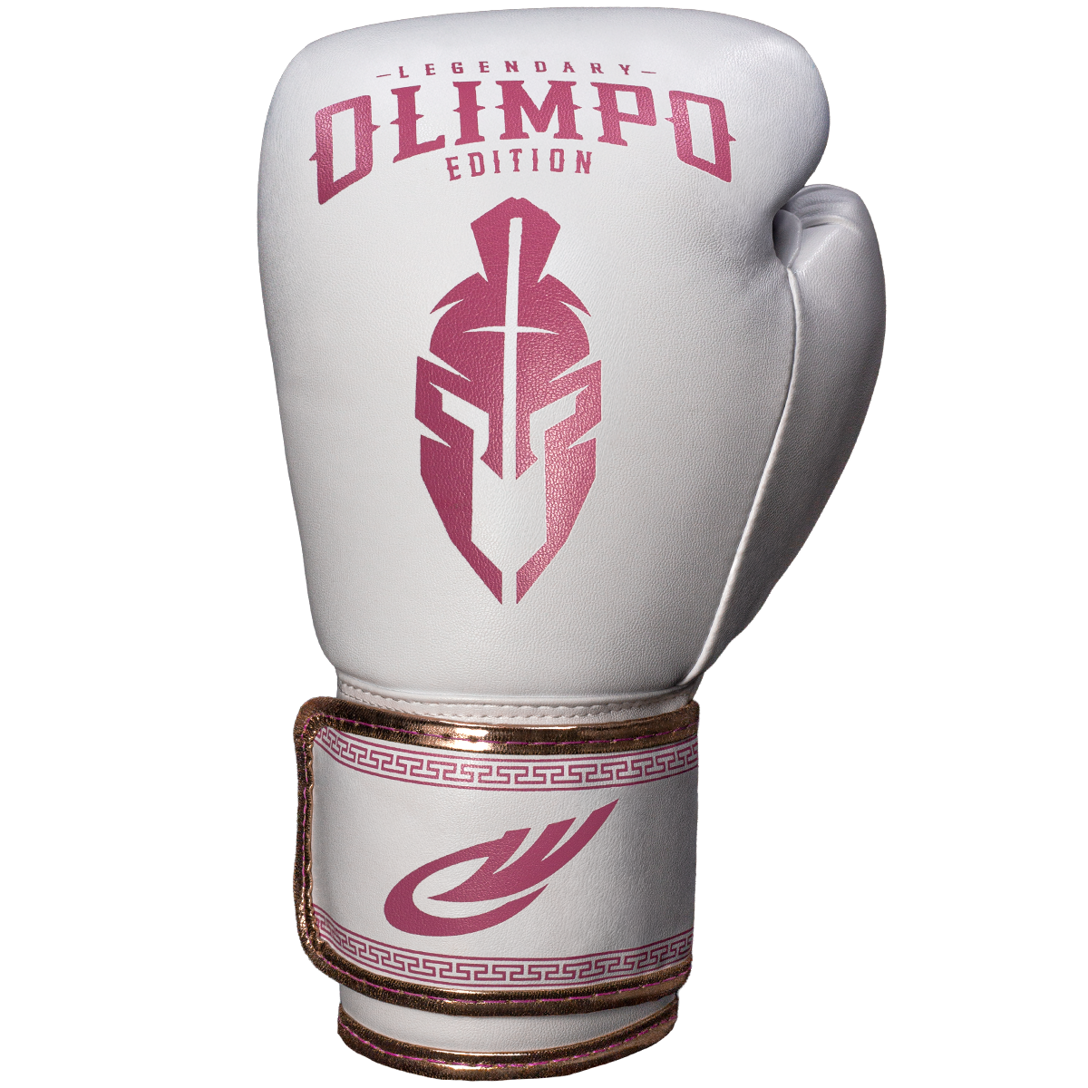 Kit Completo de Muay Thai Legendary Edition – Branco com Rosa – Olimpo (luva, foto 2)