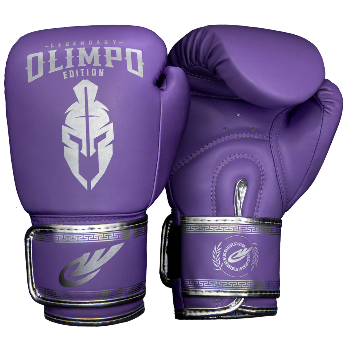 Luva de Boxe e Muay Thai Legendary Edition – Lilás com Prata – Olimpo