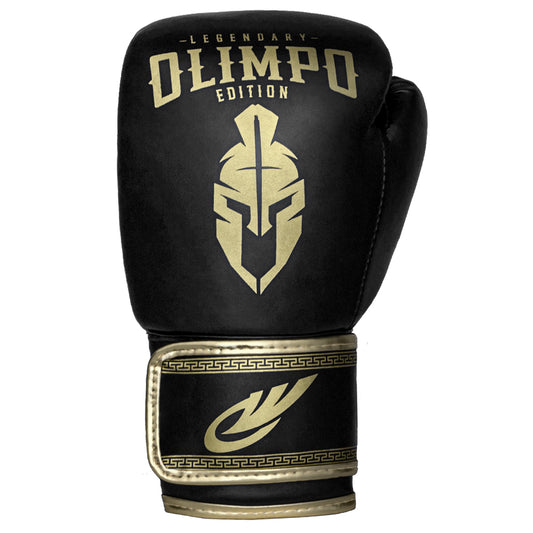 Luva de Boxe e Muay Thai Legendary Edition – Preto com Dourado – Olimpo (foto 2)