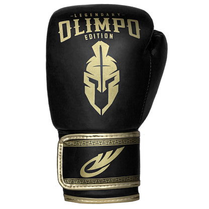 Kit Completo de Muay Thai Legendary Edition – Preto com Dourado – Olimpo (luva, foto 2)