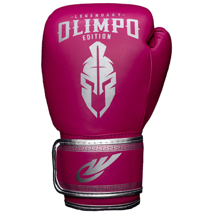 Luva de Boxe e Muay Thai Legendary Edition – Rosa com Prata – Olimpo (foto 2)