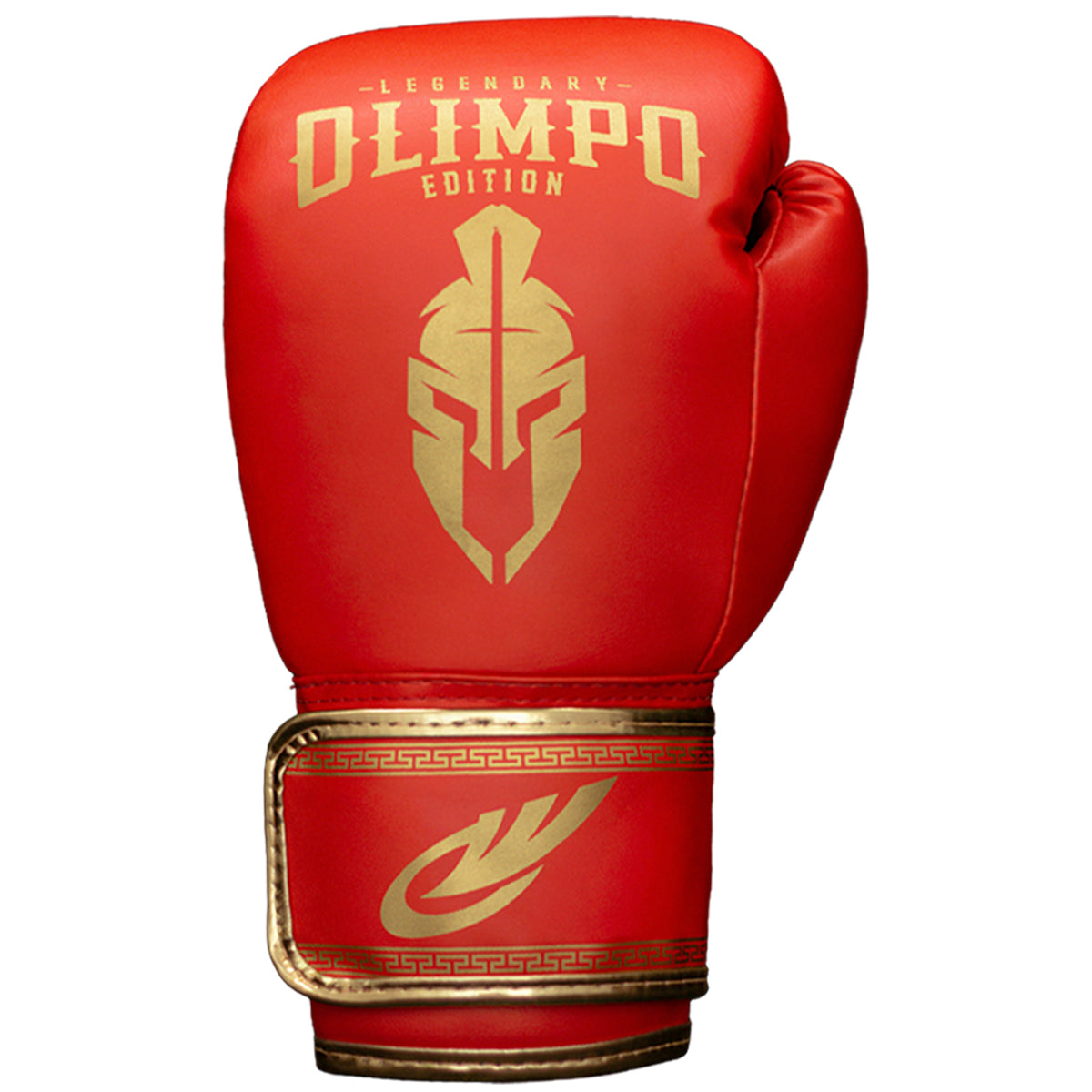 Luva de Boxe e Muay Thai Legendary Edition – Vermelho com Dourado – Olimpo (foto 2)