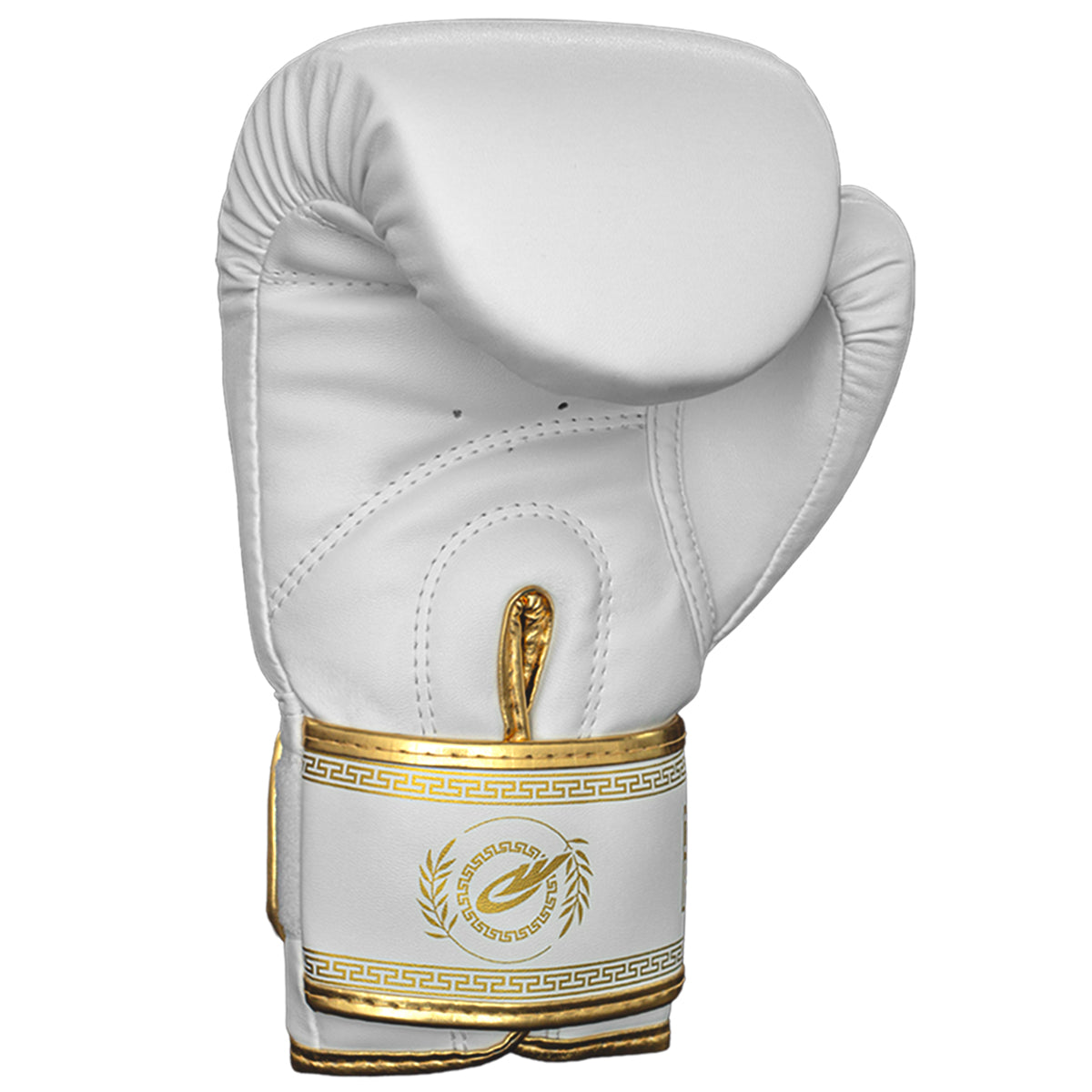 Luva de Boxe e Muay Thai Legendary Edition – Branco com Dourado – Olimpo (foto 3)
