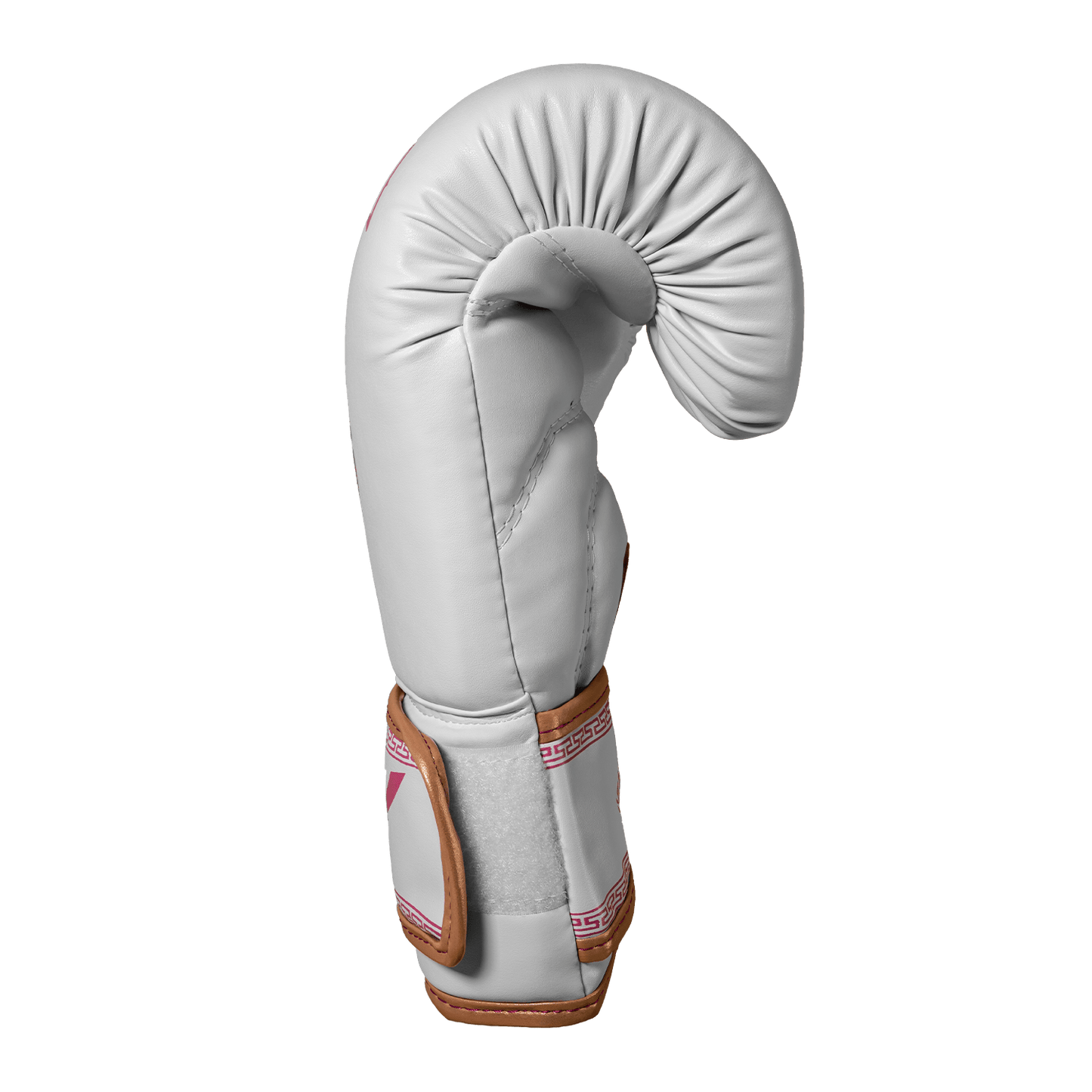 Luva de Muay Thai Legendary - Branco e Rosa - Olimpo