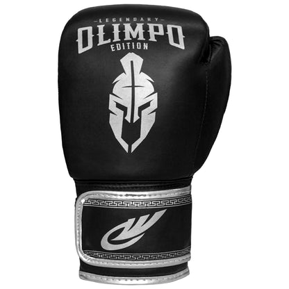 Luva de Boxe e Muay Thai Legendary Edition – Preto com Prata – Olimpo (foto 2)