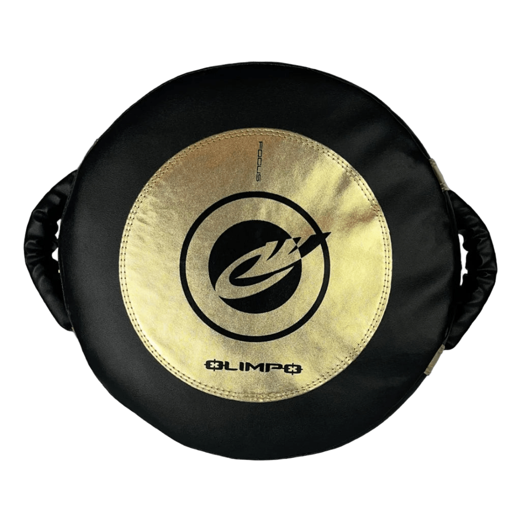 Manopla Governadora Focus Olimpo Preto e Dourado