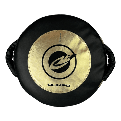 Manopla Governadora Focus Olimpo Preto e Dourado