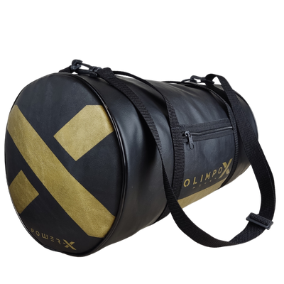 Bolsa Transversal Power-X Edition - Preto Com Dourado