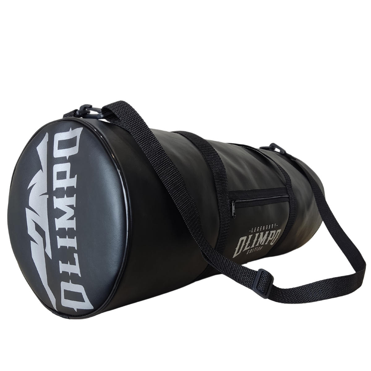 Bolsa transversal Legendary - Preto Com Prata